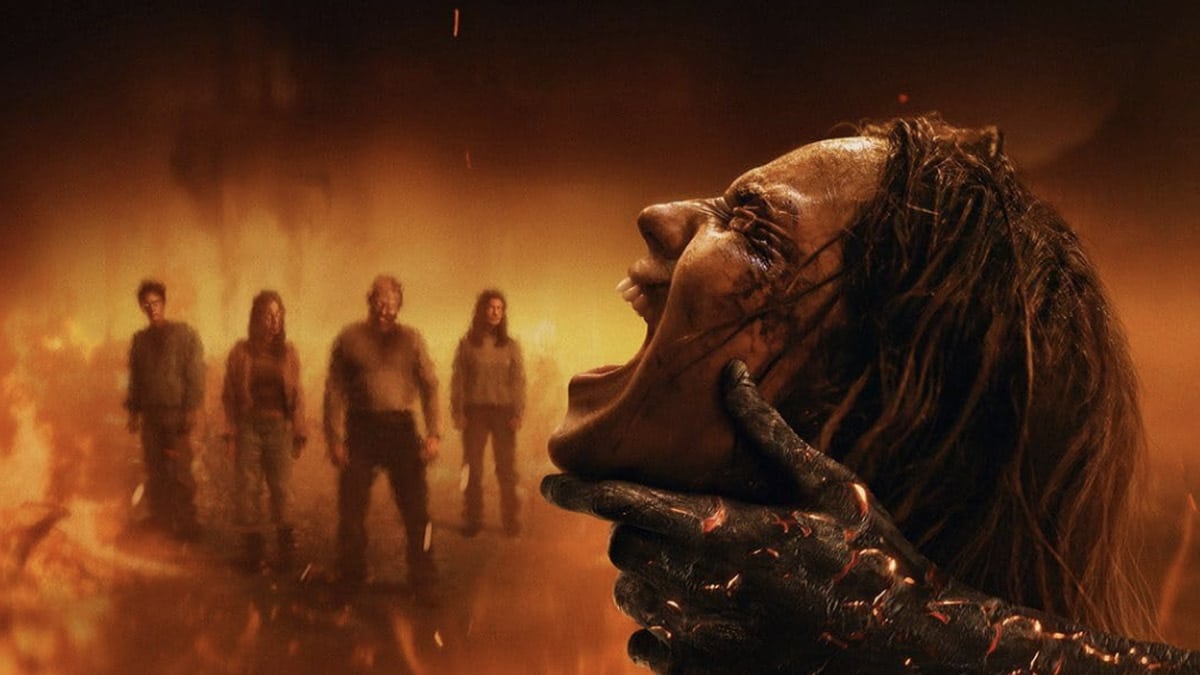 The Evil Dead Burn Poster